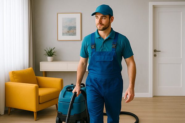 Professional Cleaning Visit